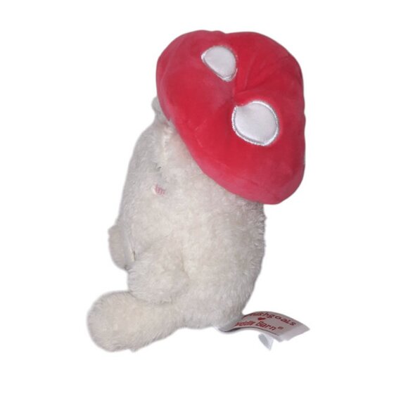 2023 Cuddle Barn Plush Goals Toadstool Wawa The Froggie Stuffed Plush Toy 8” - Picture 3 of 5